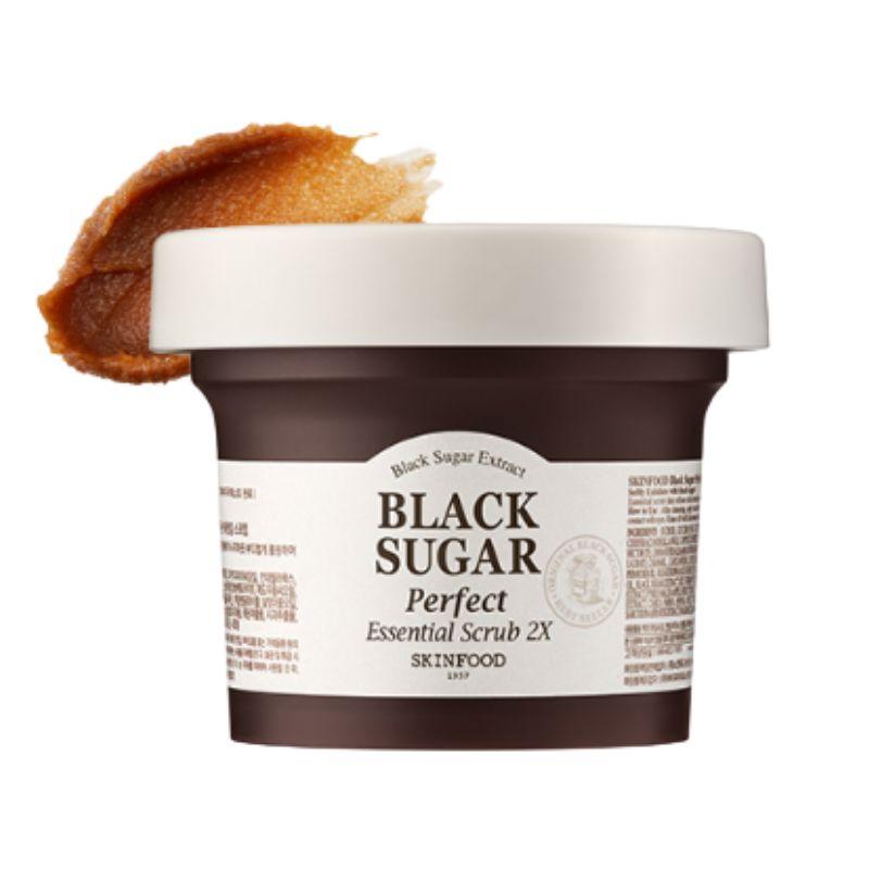 SKINFOOD Black Sugar Perfect Essential Scrub Exfoliating Face Scrub 210g