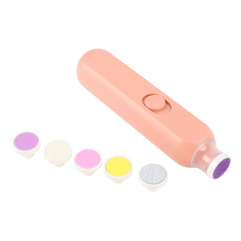 Baby Nail Trimmer Gentle Electric Baby Nail Clipper with Night Light Multifunctional Trim Polish Grooming Kit for Newborn