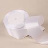 6mm 10mm 15mm 20mm 25mm 40mm 50mm White Single Face Satin Ribbons DIY Handmade Crafts Supplies Wedding Decoration Gift Wrapping