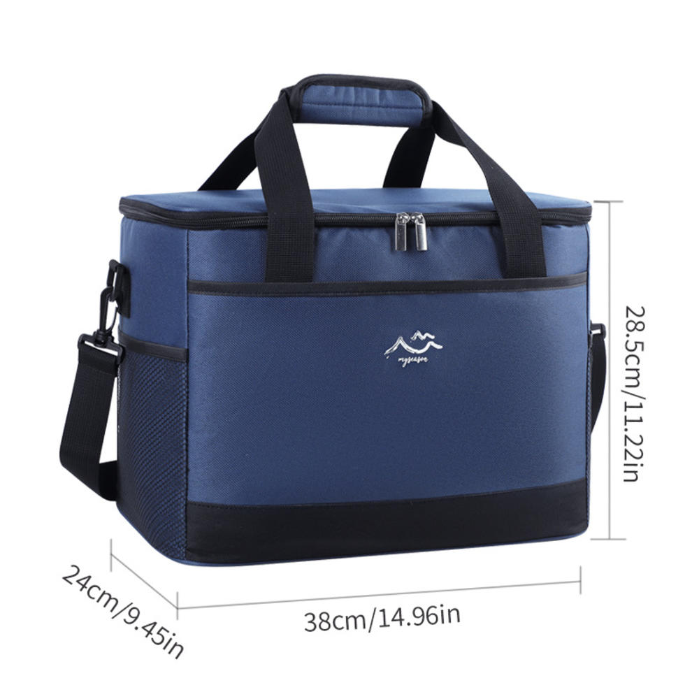 Thickened Freezer Bag High-Quality Insulated Lunch Bag Tactical Ice Bag Portable For Traveling Hiking Beach Trips