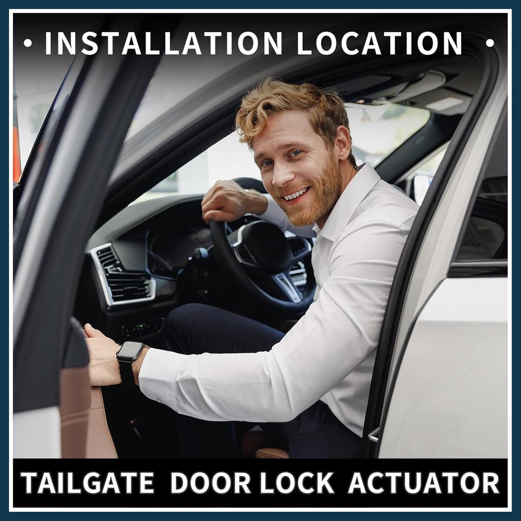 Siłownik zamka klapy bagażnika do Nissan Versa Murano Rogue Zastępuje 90502-CA00C Plastikowo-metalowy zamiennik | Silniczek zatrzasku klapy bagażnika tylnej bocznej 1