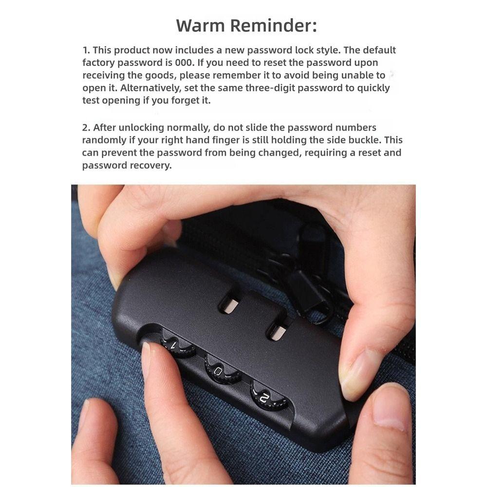 3-Layer Travel Tote Bag with Lock Zipper Portable Storage Bag File Storage Case  Certificate Case