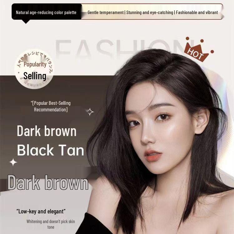 Top Rated Seven Flavor Hall Plant-Based Bubble Hair Dye Cream: Non-Damaging, Long-Lasting Color, Gray Coverage