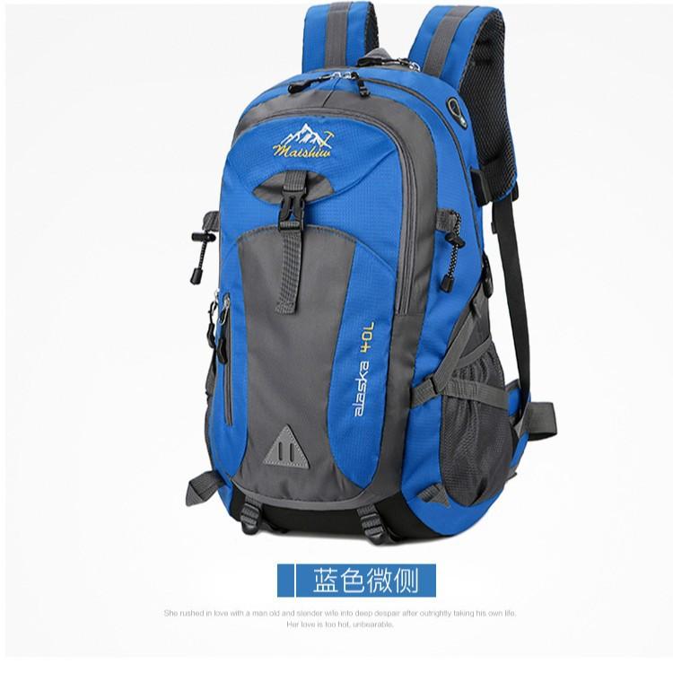 Schoolbag Wholesale Outdoor Mountaineering Bag Men's and Women's Ultra Light Outdoor Waterproof Backpack Travel Backpack Cycling Sports School Bag