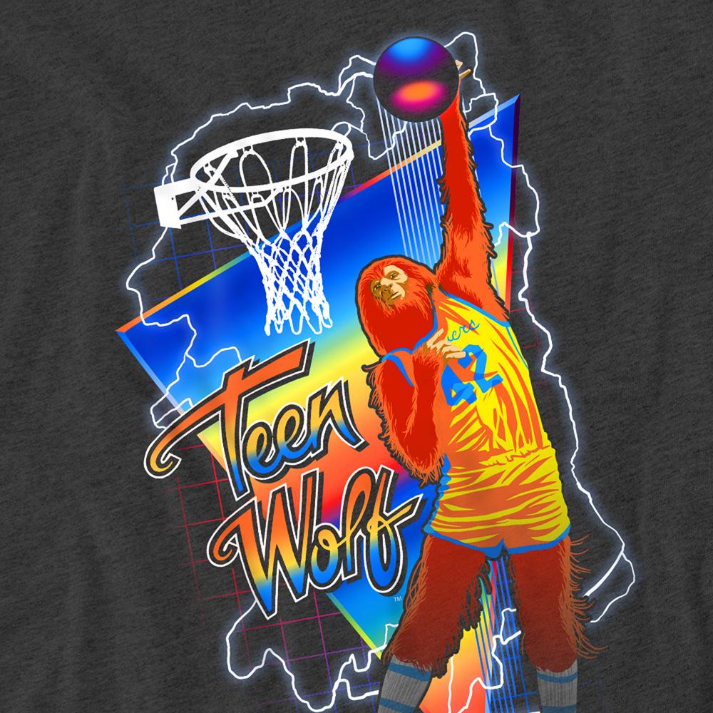 Teen Wolf Unisex Adult Electric Heather T-Shirt