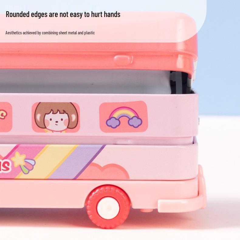 B662 Kids' Multifunctional Stationery Box - Large Capacity Pencil Case for Boys & Girls
