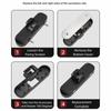 Zinc Alloy Password Lock 90/180 Degree Mechanical Password Combination Lock Luminous Sign High-Security Door Bolts Bathroom Door