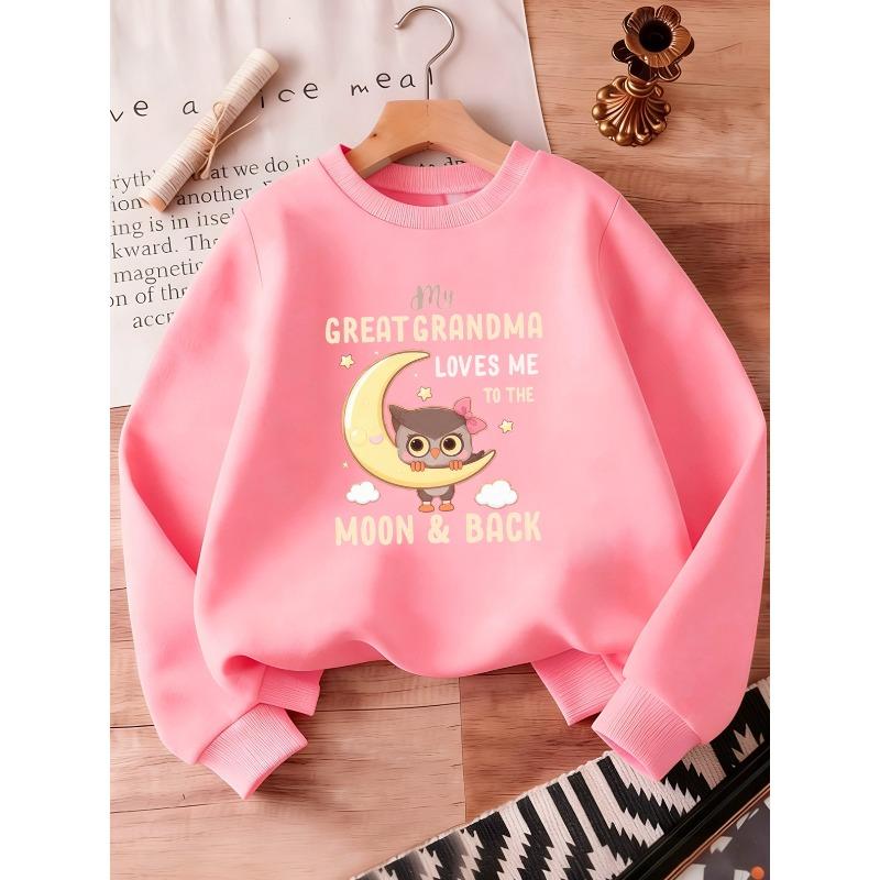 Kids Sweatshirt ,Adorable And Playful Patterned Hoodie with a Thin And Flexible Design, Casual Daily Sweatshirt ,Loose Drop Shoulder Kids Pullover