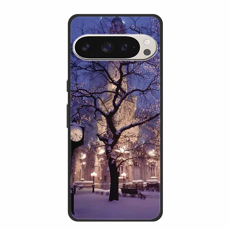 Für Google Pixel 9 5G Hülle Luxus TPU Weiches Silikon Handyhüllen für Google Pixel 9 Pro Pixel9 Cartoon Süße Stoßstangenabdeckung Fundas