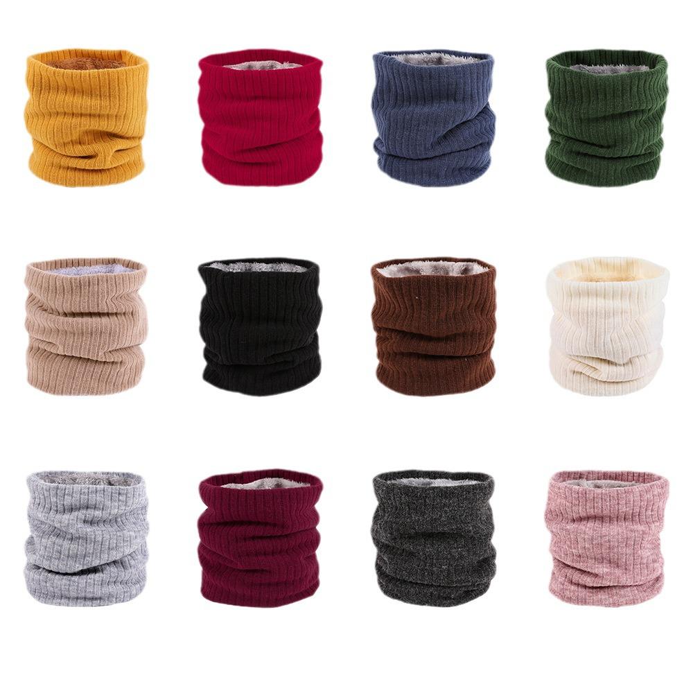 Unisex Fleece-Lined Neck Warmer Snood - Windproof, Versatile, Ideal for Autumn/Winter Cycling and Outdoors