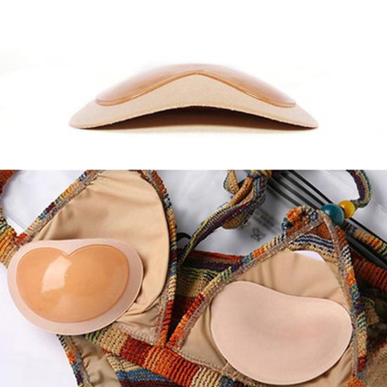 Breast Enhancer Heart Shape Push Up Comfortable Silicone Chest Insert Pad for Wedding