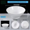 MOLUONA Commercial Melamine Noodle Bowl Set