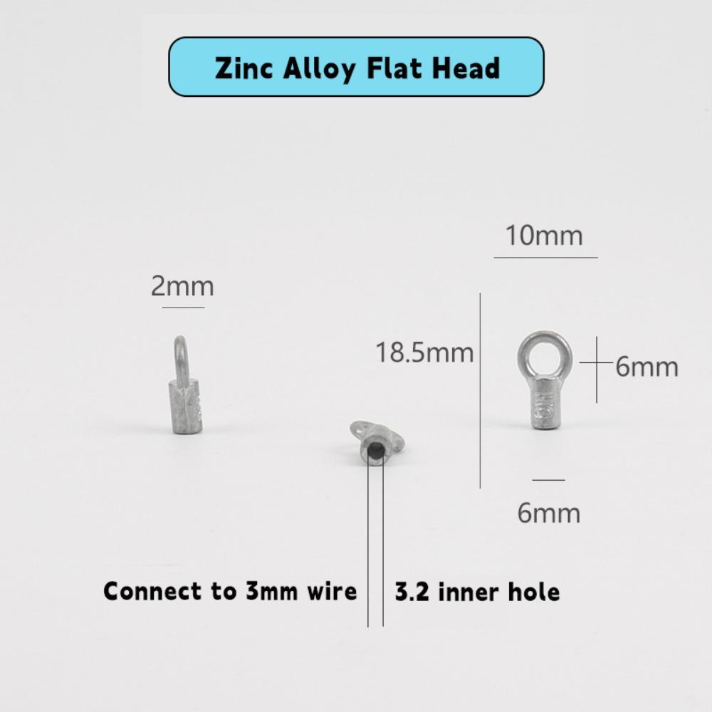 Electrician Tools Wire Puller Connector Head Connect To 3mm Wire Wire Cable Elastic Threader