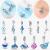 Zircon Jewelry Luminous Whale Shark Pendant For Original Necklace Bracelet Diy