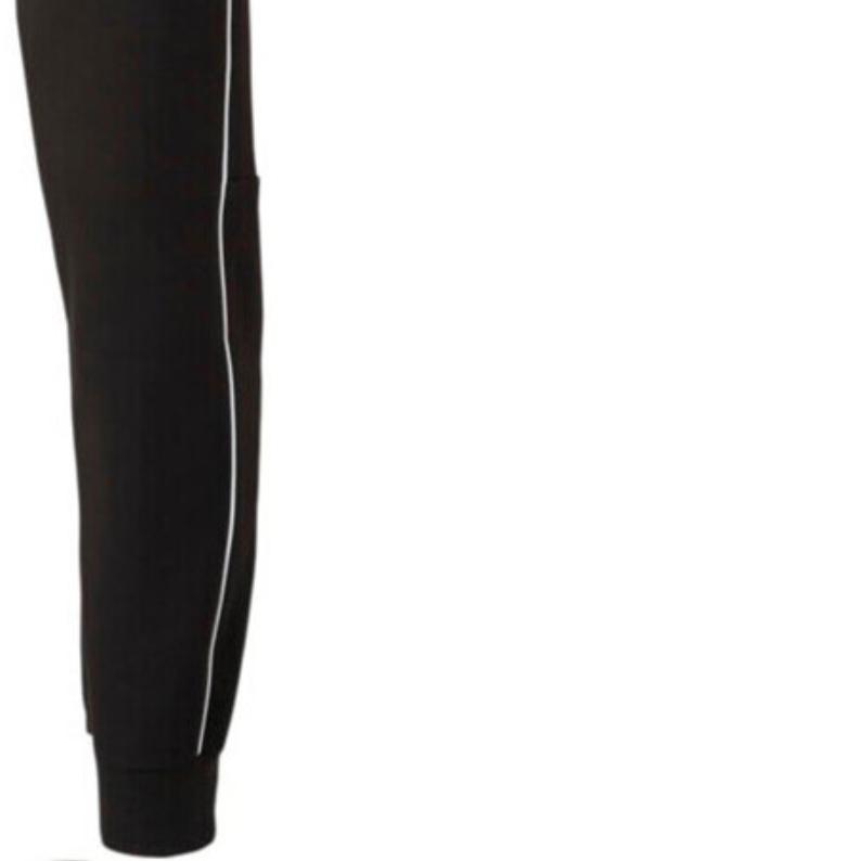 Puma BMW Racing Series Solid Color Logo Cuffed Sweatpants Unisex Pants Black 538118-01