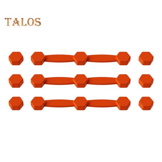

Силиконовая пряжка для фритюрницы с магнитом для пергаментной бумаги, термостойкие пищевые подкладки, быстросъемные подкладки для фритюрницы, фиксированные зажимы, универсальные 3pcs красный