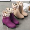 Fashion Women's Rain Shoes Non-slip Water Shoes Work Rain Boots Rubber Boots