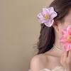 Vacation Style Headwear Flower Hair Clip Cloth Bohemian Style Hair Clip Sweet Flower Hairpin  Girl