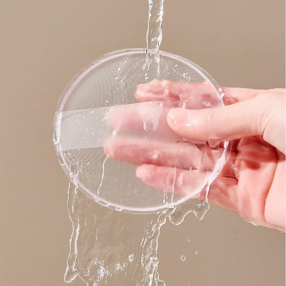 Non-Absorbing Silicone Gel Powder Puff Transparent Body Lotion Application Tool  Liquid Foundation