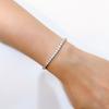 [Opal] 925Silver 3mm Cubic Tennis Bracelet Opgeb9102