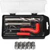 15 Pcs Thread Erts M14x1.5 Female Thread Repairing Accessory Assortment Kit, Spark Plug Thread Repair Kit, Drill Helicoil Repair Kit, Thread Repair