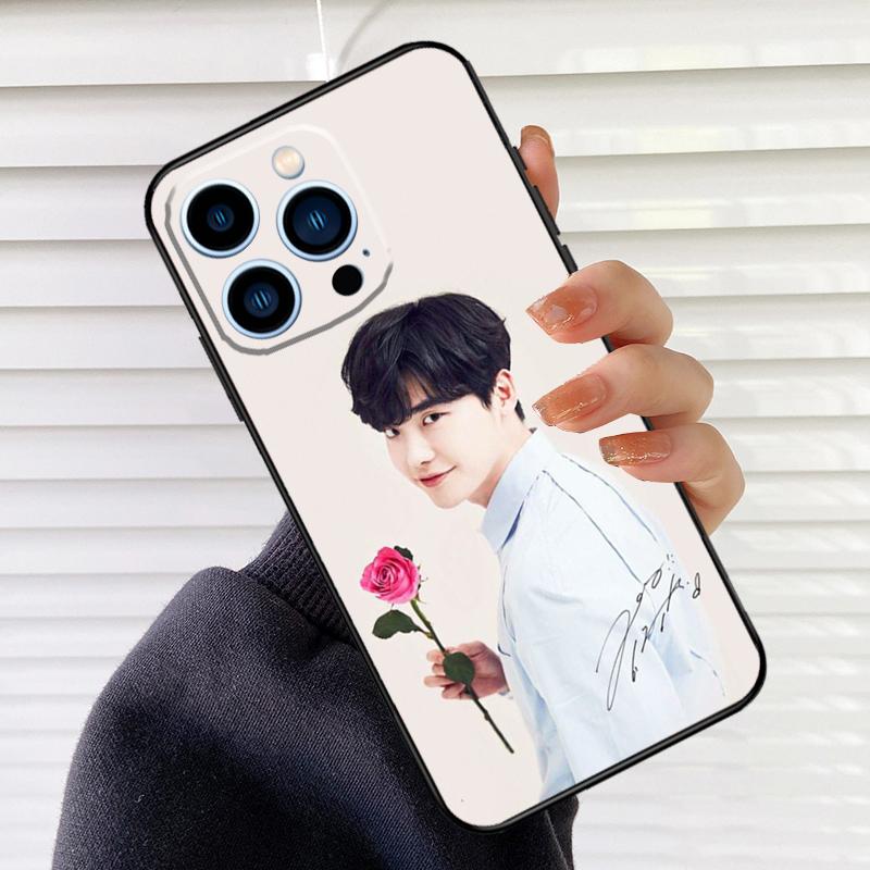 

Korean Star Lee Jong Suk Phone Cover For iPhone 16 15 12 11 13 14 Pro Max Mini X XR XS Max Plus Phone Case iPhone 16