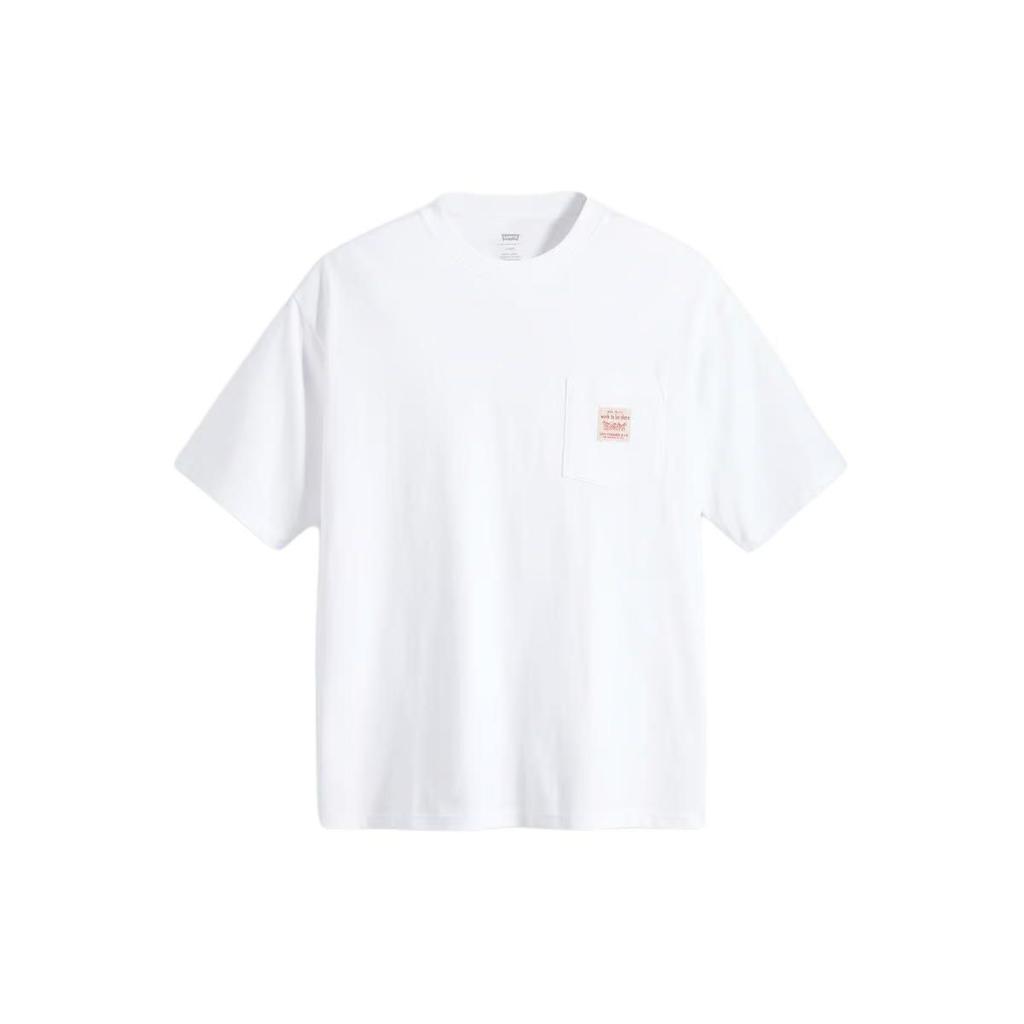 Levis Short-Sleeve Workwear T-Shirt Men Tops White A5850-0005