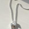 REINDEER [SILVER 925] HOLIDAY BOW NECKLACE 04