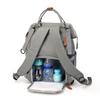 Multi Functional Mother and Baby Bag New Embroidery Thread Diamond Grid Large Capacity Rear Dry Wet Separation Bag Mommy Bag