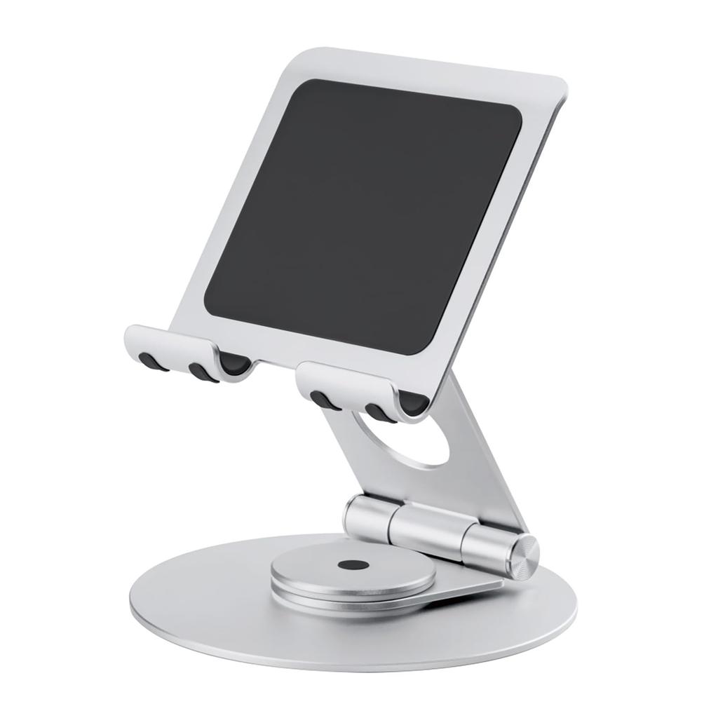 King Jim Tablet Stand (Rotating), Compatible with 7-13 inch Smartphones and Tablets, Adjustable Angle, TBL10-SL