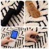 1Pc Nordic Thicken Sofa Cover For Living Room Winter Plush Non-Slip Sofa Cushion Dust-Proof Warm Couch Towel Furniture Protector