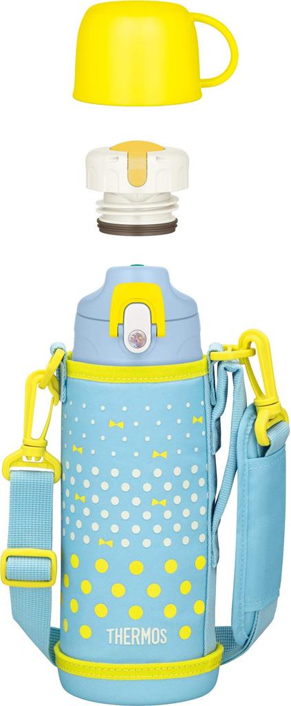 Thermos Vacuum Insulated Two-Way Bottle, 0.8L/0.83L, Mint Dot, FJJ-800WF MTD