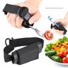 Meal Assistance Belt, Anti-shake And Anti-splash Auxiliary Belt, Self- Eating Utensils (spoon And Fork) Support Stand