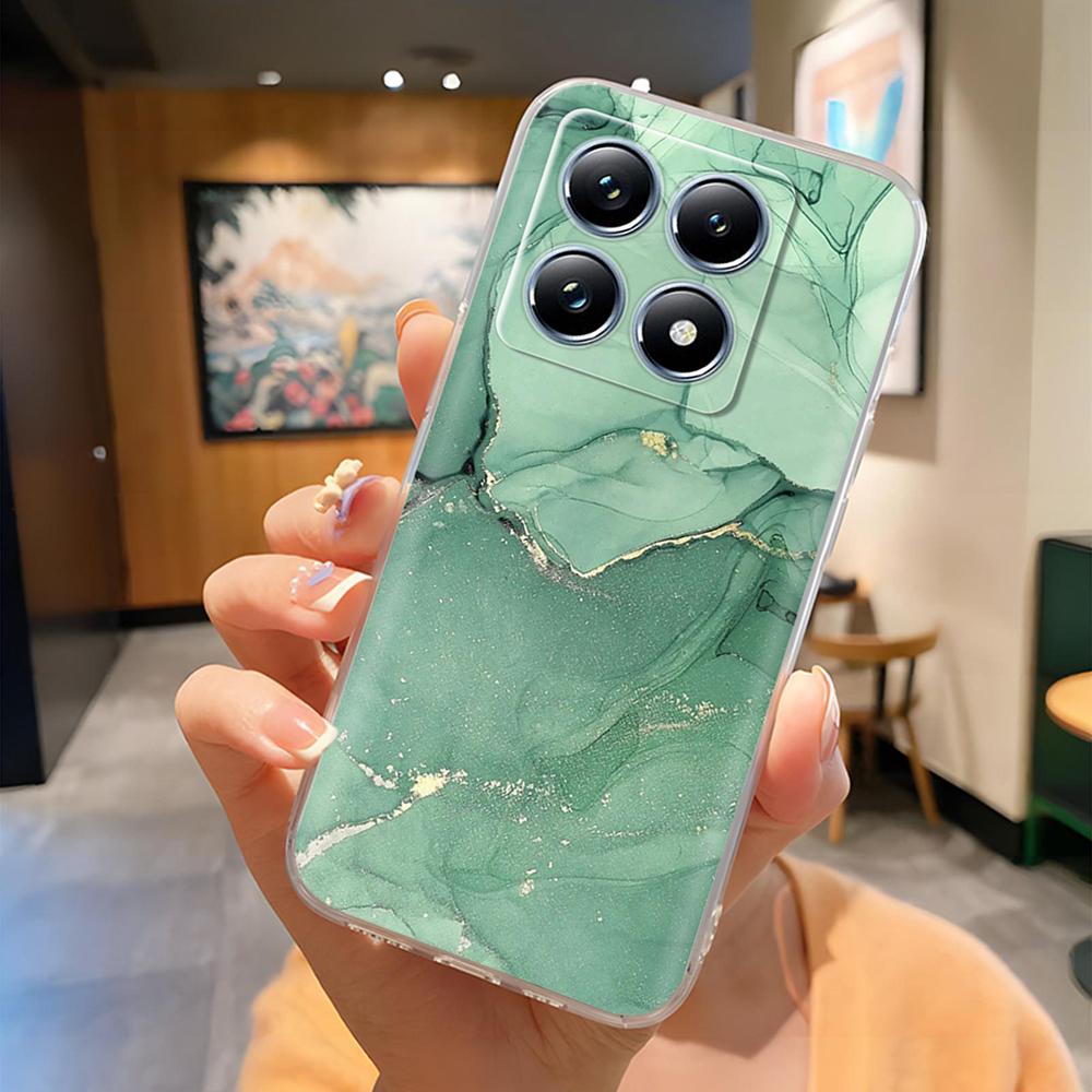 For Xiaomi 14T Case Soft Silicon Transparent Anti Drop Phone Cover For Xiaomi Mi 14t Pro Mi14T Lightweight Back Shell Funda Capa