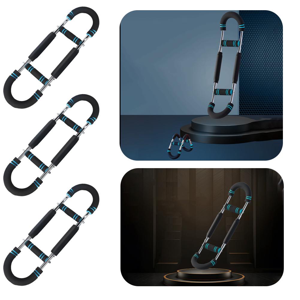 Hand Strength Grip Trainer 3 Adjustable Level Forearm Strength Exerciser Multi-Function Twister Arm Exerciser for Arm Chest Back