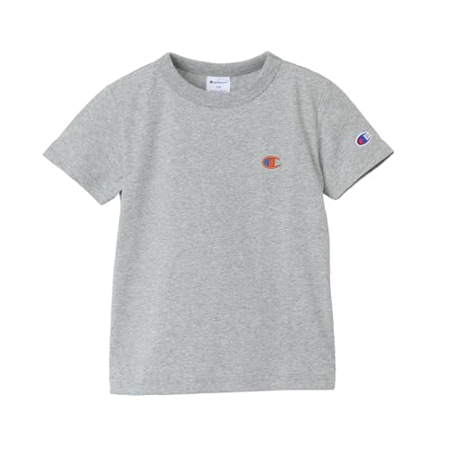Champion Kids Unisex Cotton USA Short Sleeve T-Shirt Crew Neck Basic Embroidered Logo CK-Z301