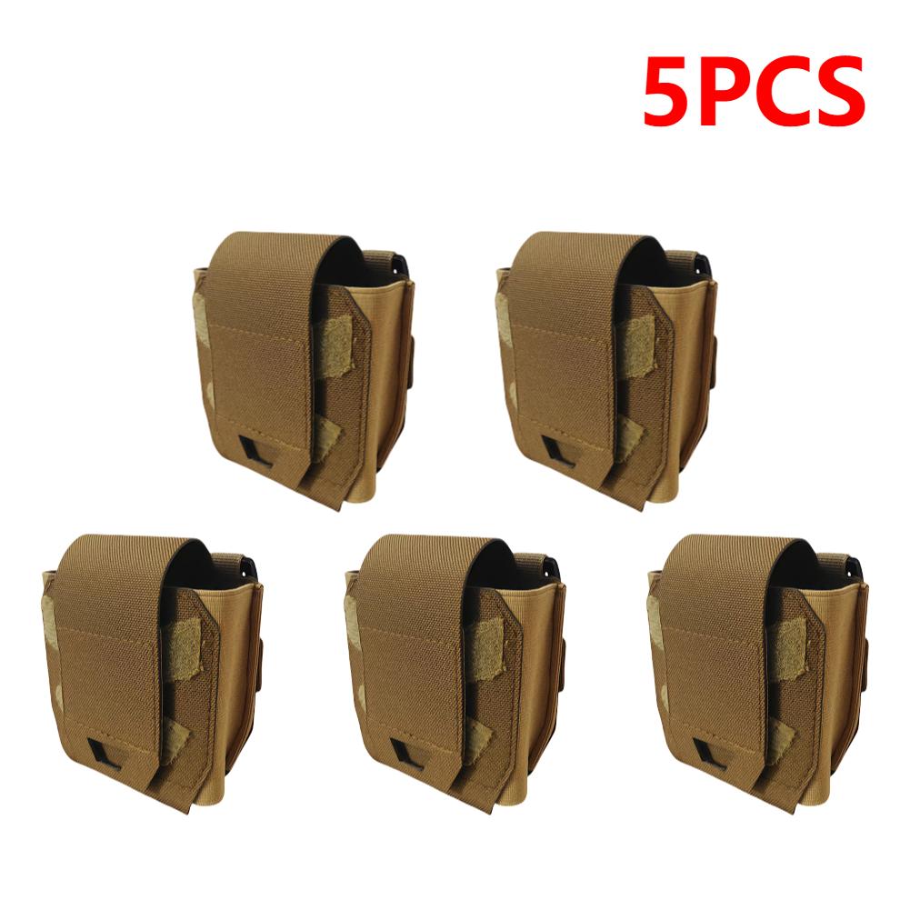 1-5PCS Quick-Draw Accessories Bag Adjustable Training Waist Pack Lightweight Oxford Cloth Tool Pouch Camping Training Travel Bag