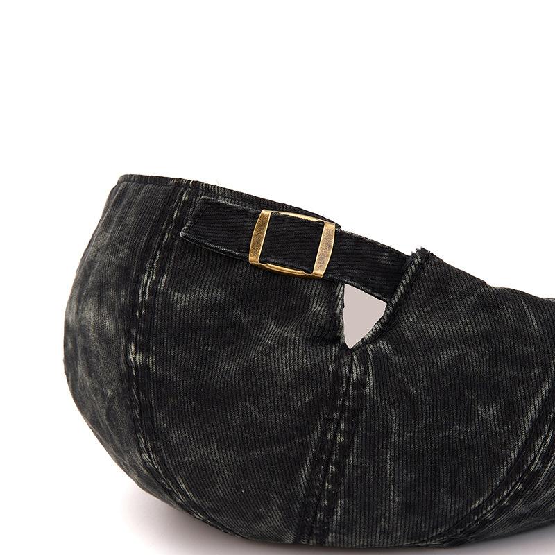 Denim Beret Men's Retro Forward Cap British Newsboy Hat