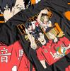 Haikyuu Hinata Shoyo T-shirt Unissex com Tira de Mangá - Presente de Anime, Camisa Haikyu,