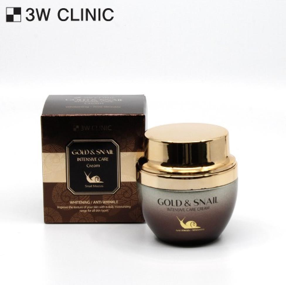 3w Clinic Gold & Snail Intensivpflegecreme 55g (3 Optionen)