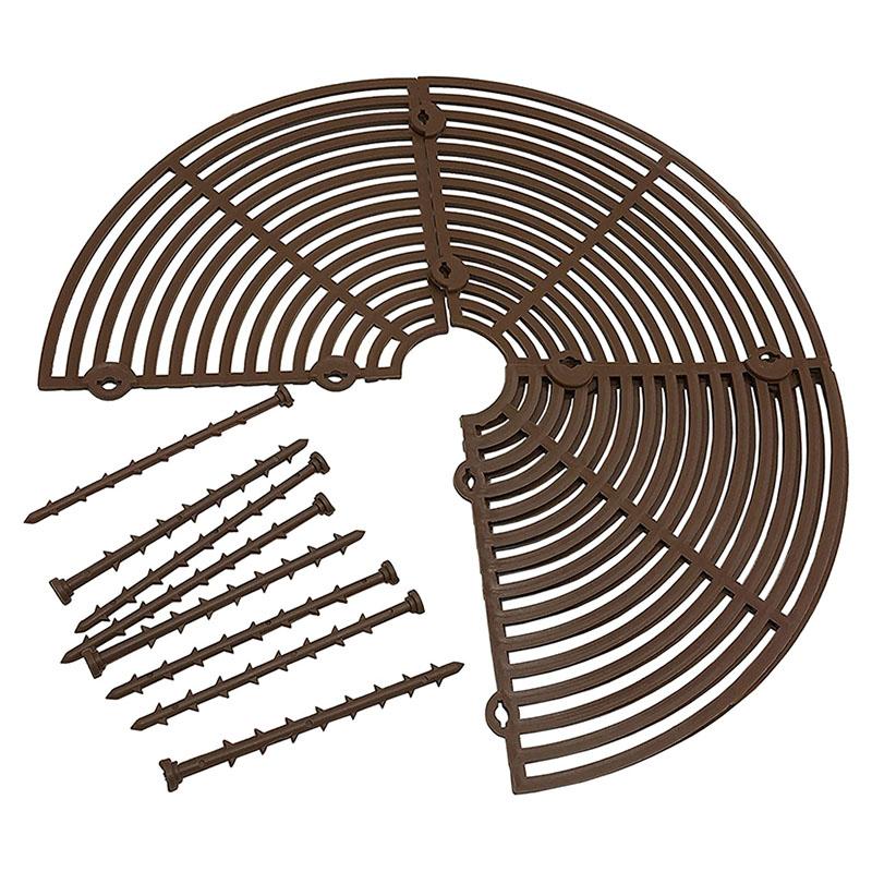 

Многофункциональная крышка для цветочного горшка, квадратная/круглая, регулируемая, защитная крышка для цветочного горшка, для двора, балкона, садовых принадлежностей 17cm коричневый