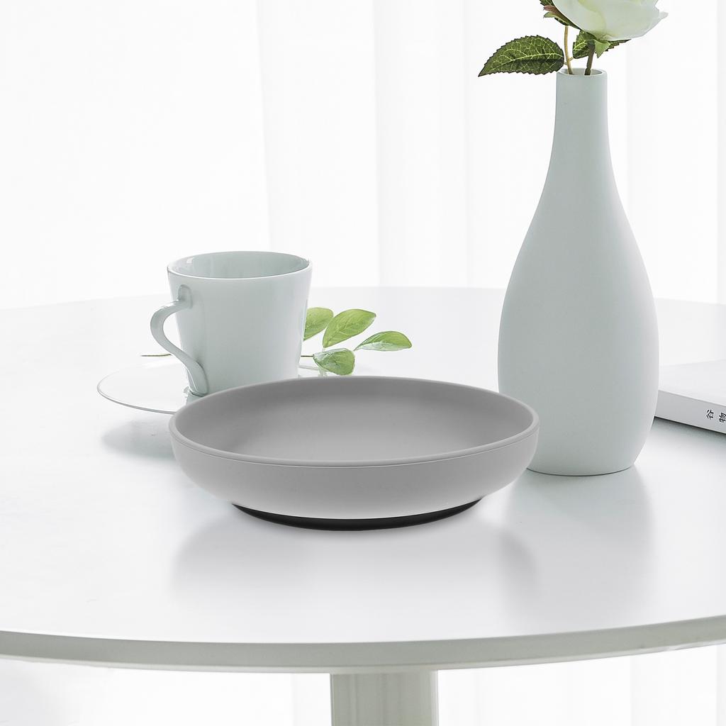 Anti-spill Dinner Plate for The Elderly Proof Scoop Plates Plate/tray Food Dish Silica Gel Portable Suction Dining Baby Cups