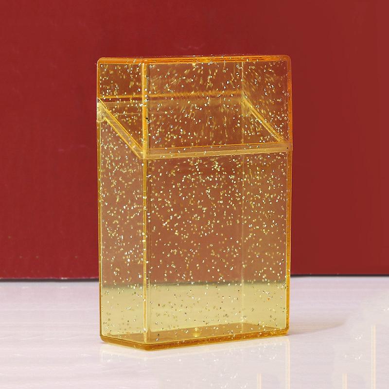 Large Capacity Portable Plastic Small Size Storage Box Idol Photo Card Holder Moisture-proof Sealed Flip Lid Classified Boxes