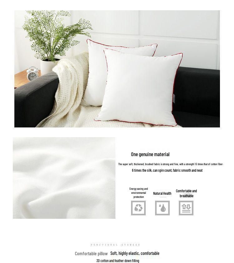 Cushion Inserts for Sofa and Lumbar Support - 45.50 Square Double Comfort Pillow Liners