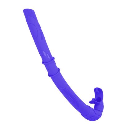 Diving Tube Silica Gel Free Floating Submersible Breathing Tube for Underwater SportBlue
