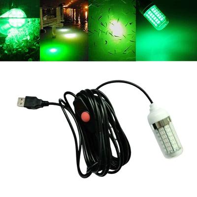 IP68 Waterproof Submersible Fishing Finder Light 5V USB LED Fishing Trap Light  Night Fishing