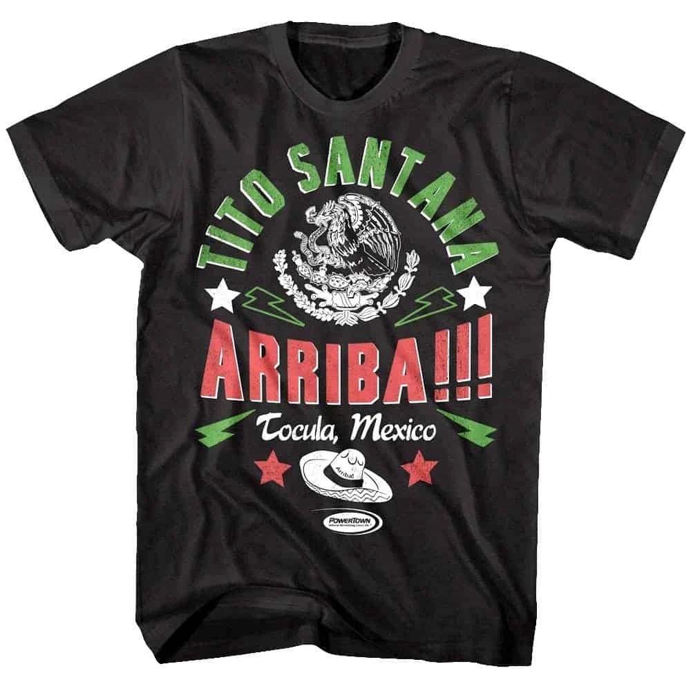 Powertown Tito Santana Tocula Mexico Men s T Shirt XXXXL