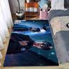 GTA Polizei Bedruckter Flanellteppich Rutschfest Geeignet für Schlafzimmer, Wohnzimmer und Kinderzimmer Dekoration