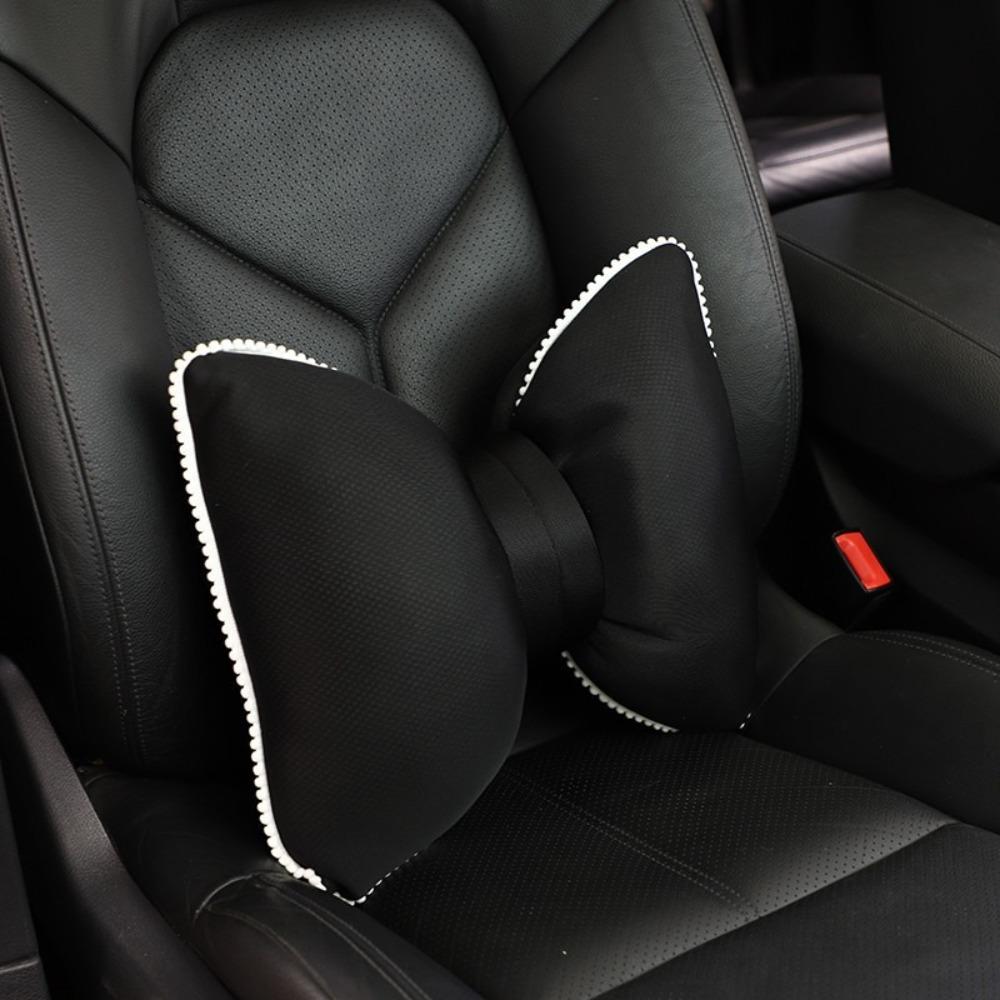 Ergonomic Neck Pillow Breathable Ice Silk Pillow Cute Car Headrest Pillow Auto