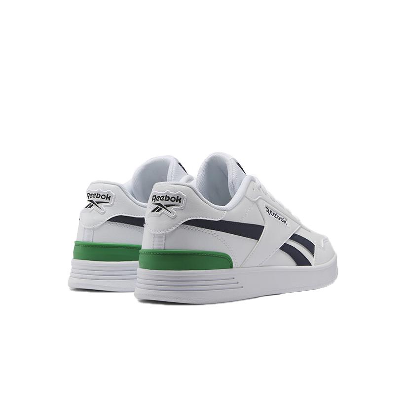 Reebok Court Advance Retro Casual Versatile Low-Top Sneakers Unisex Sneakers White Black Green GZ9630